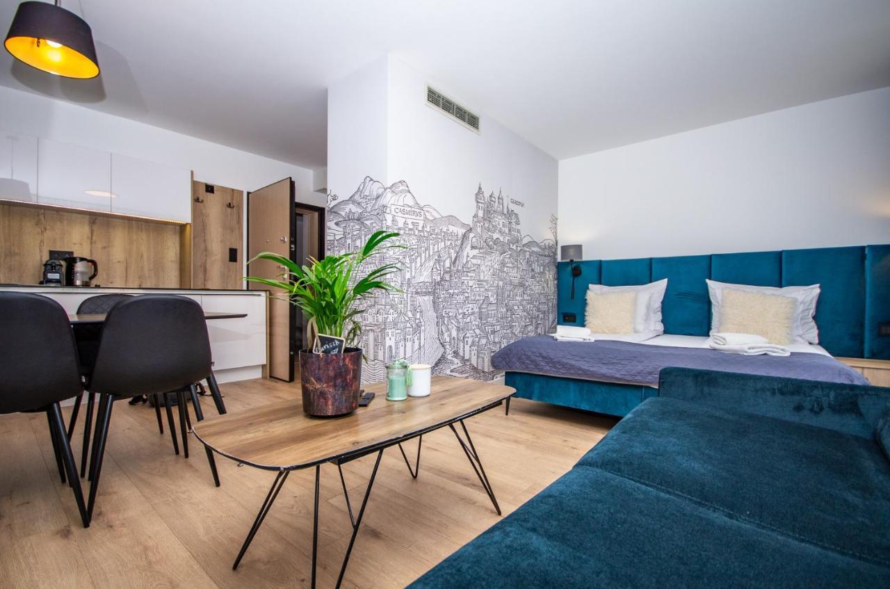 Inpoint Apartments G11 Near Old Town & Kazimierz District & Parking Option Krakau Exterior foto