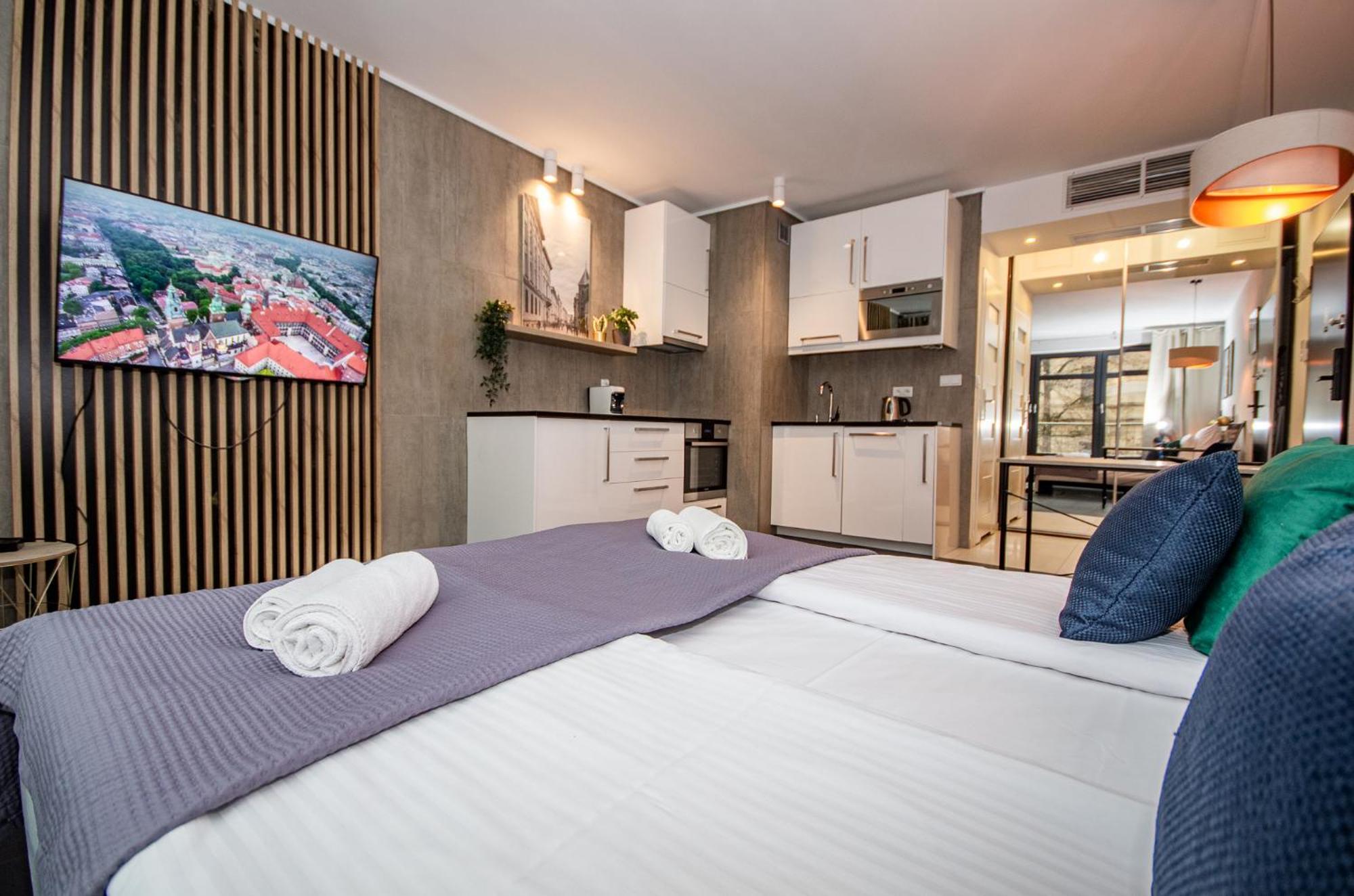 Inpoint Apartments G11 Near Old Town & Kazimierz District & Parking Option Krakau Zimmer foto